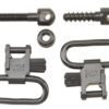 Uncle mike's qd machine screw type swivel - 1" black