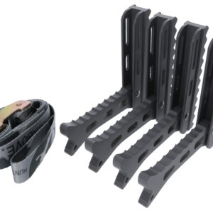 Hawk HWKHHSTP4P Helium Steps Black Aluminum 4 Pack