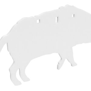 Birchwood Casey BC-47709 Centerfire Silhouette Boar 3/8" AR500 Steel Target