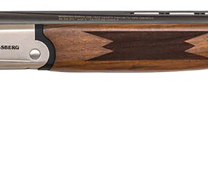 Mossberg 75490 Gold Reserve  16 Gauge Break Open 3" 2rd 30" Matte Blued Vent Rib Barrel, Polished Silver w/Gold Inlay Receiver, Fixed Satin Black Walnut Stock, 5 Standard Chokes