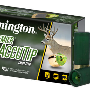 Remington Ammunition 20731 Premier AccuTip  12 Gauge 3" Sabot Slug Shot 5 Per Box/ 20 Cs