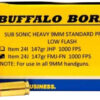 Buffalo Bore Ammunition 24J20 Subsonic Strictly Business 9mmLuger 147gr Full Metal Jacket Flat Nose 20 Per Box/12 Case