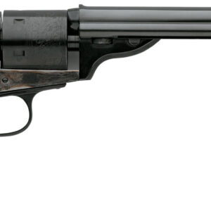 Taylors & Company 550718 1860 Open-Top 45 Colt (LC) Caliber with 7.50" Blued Finish Barrel, 6rd Capacity Blued Finish Cylinder, Color Case Hardened Finish Steel Frame & Walnut Army Size Grip