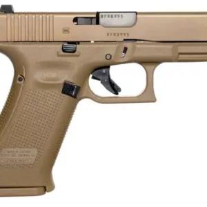 GLOCK 19X V 9MM PISTOL 4" FDE GNS 1-17RD 2-19RD MAGS