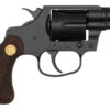 Colt Mfg COBRAMB2WBB Night Cobra  38 Special +P 6 Shot 2" Matte Black Ion Bond Steel Barrel, Cylinder & Frame, Wood Grip