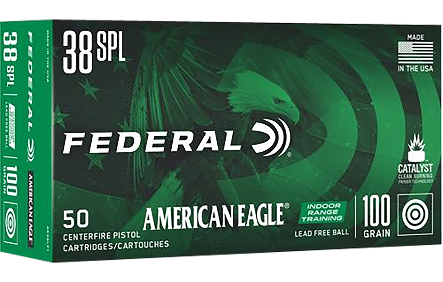 Federal Ammunition .38 Special 100gr – 50rd