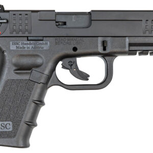 ISSC 111010 M22 Gen 2 22 LR 10+1 4.10" Threaded Barrel, Front & Rear Serrated Steel Slide, Polymer Frame w/Picatinny Accessory Rail, Black Textured Polymer Grip