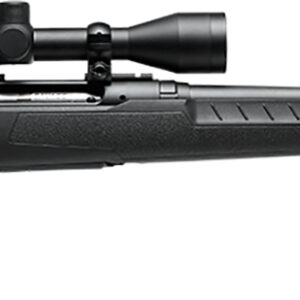 Savage Arms 32010 Axis XP Combo 270 Win 4+1 22" Matte Black Button Rifled Barrel, Matte Black Drilled & Tapped Carbon Steel Receiver, Fixed Sporter Black Synthetic Stock, Weaver 3-9x40mm, Right Hand