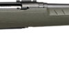 Savage Arms 32106 Axis 2 Compact 243 Rem 4+1 20" Matte Black Heavy Sporter Barrel, Matte Black Drilled & Tapped Carbon Steel Receiver, Fixed OD Green Synthetic Stock, Right Hand