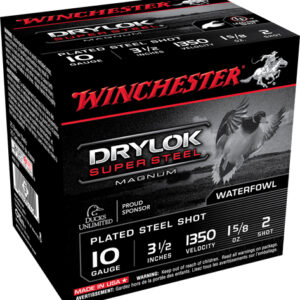 WINCHESTER DRYLOK 10GA 3.5" - 1-5/8OZ #2 1350FPS 25RD 10BX/C