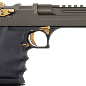 DESERT EAGLE L5 SERIES 50AE - 5" BLACK & GREEN CERAKOTE