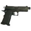 Alpha Foxtrot AF1911 Romulus Handgun 9mm Luger 17rd & 20rd Magazine 4.25" Threaded Barrel Black RMSc Cut Polished DLC