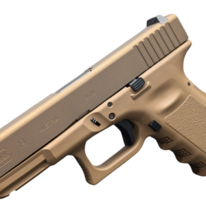 GLOCK 19 GEN 3 2 TONE TACTICAL 9MM PISTOL 4.01" FXD 5.5lb 2-15RD MAGS
