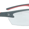 Radians ws6810cs ladies range eyewear women clear lens gray with coral accents frame