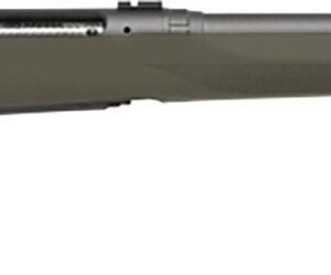 Savage Arms 58034 110 Trail Hunter 308 Win 4+1 22" Threaded/Medium Heavy Profile, Tungsten Gray Cerakote Barrel/Rec, OD Green Hogue Overmold Stock, Adj. AccuTrigger, Weaver Base