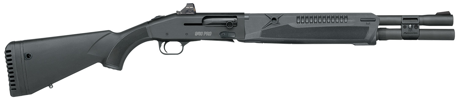 MOSS 940 SPX 12GA 18.5 HOLOSUN MATTE BLK