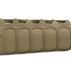 Cole-tac HG102 SD Handguard Wrap No Slots Coyote Brown Squadron 6.5" Long