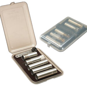 MTM Case-Gard CT641 Choke Tube Case  Holds 6rd Chokes Polypropylene Clear Smoke