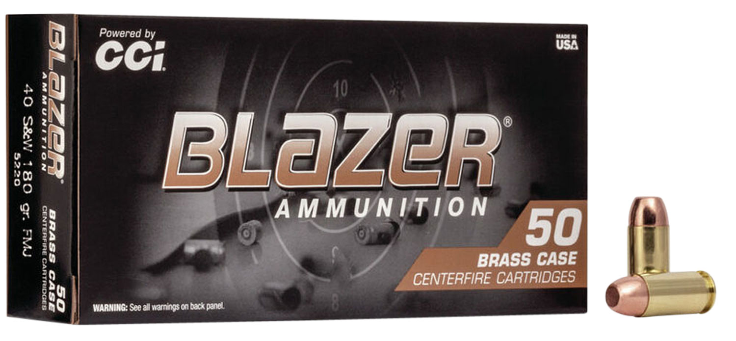Case.40 S&W Handgun Ammunition 180GR 50 Rounds