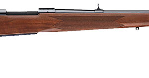 Winchester Repeating Arms 535205138 Model 70 Alaskan Full Size 375 H&H Mag 3+1 25" Brushed Polish Blued Sporter Barrel, Steel Receiver, Satin Walnut Monte Carlo  Stock