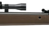 Crosman 30021 Vantage NP Air Rifle Nitrogen Piston 177 1rd Shot Black Black Receiver Hardwood Scope 4x32mm
