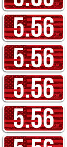 MTM AMMO CALIBER LABELS 5.56 - 8-PACK