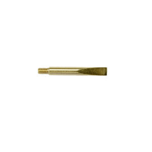 SMALL BRASS SCRAPER - 8-32 THREADS