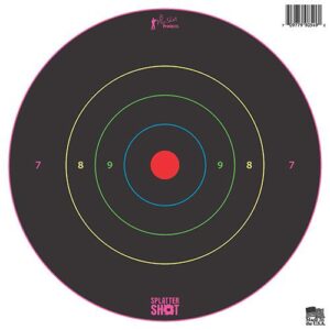 Pro-Shot 8" Bullseye Multi-Color Rings on Heavy Tag Paper 6/ct