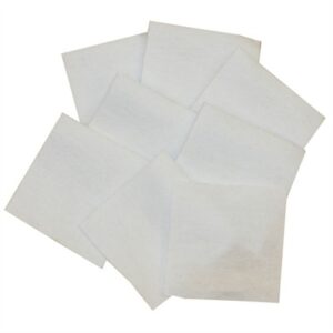 SQUARE COTTON PATCHES, 2.5'', .35 CAL/20 GAUGE, 1000 PACK