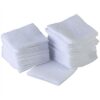 SQUARE COTTON FLANNEL PATCHES, 1.75'', 7MM/9MM, 100 PACK