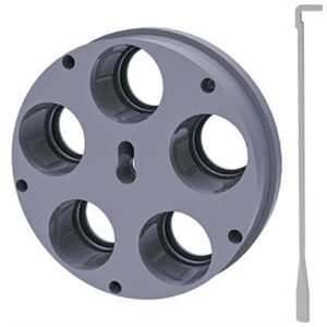 5 HOLE ULTIMATE TOOL CARRIER FOR ULTIMATE TURRET PRESS