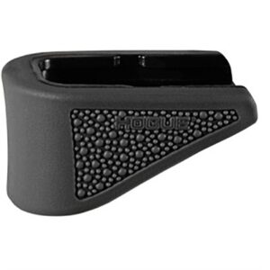 OVERMOLDED GRIP EXT BASE PAD FOR GLOCK 42 .380 6RD MAGS BLK