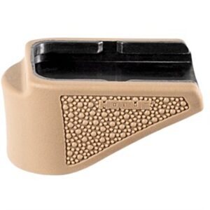 OVERMOLD GRIP EXT PAD FOR GLOCK 26 9MM 10RD MAGS FDE