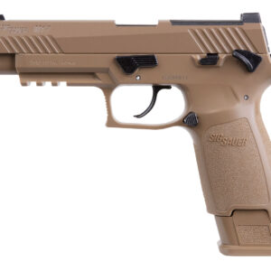 Sig Sauer Airguns AIRM17177 P320-M17 Air Pistol CO2 177 Pellet 20+1 4.70" Coyote Polymer Grips