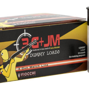 Fiocchi 12INERT Inert Dummy Rounds 12 Gauge - 10 Rounds (25 Boxes per Case) - FAST SHIPPING-NO CREDIT CARD FEES