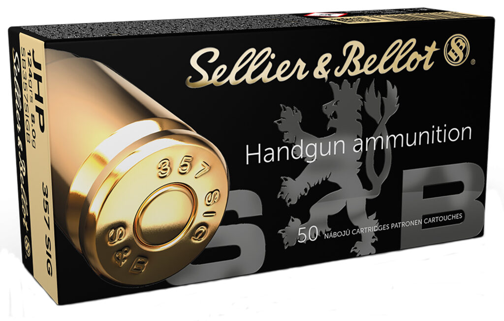 Sellier & Bellot .357 Sig 124GR 50 Rounds
