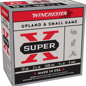 Winchester Super X 12 Gauge 2-3/4" #5 Shot 1-1/4 oz - 25 Rounds (10 Boxes per Case) - FAST SHIPPING-NO CREDIT CARD FEES