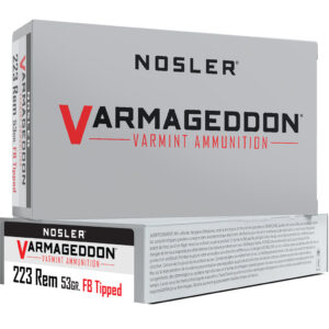 Nosler Varmageddon .223 Rem 53gr VG FBT - 20 Rounds