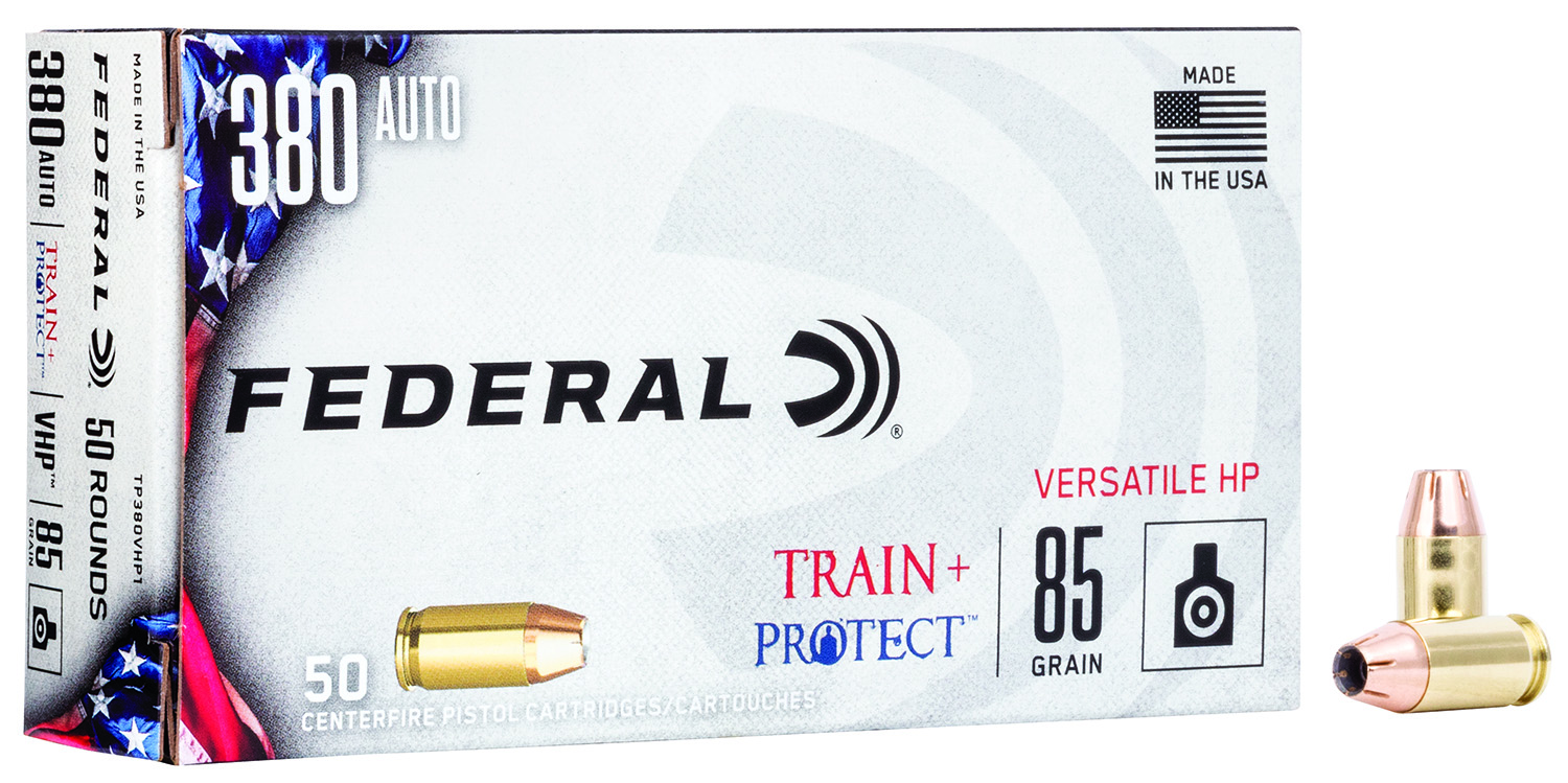 Federal Ammunition .380 ACP 85gr – 50rd