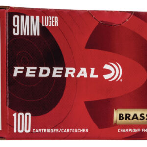 Federal Ammunition 9mm Handgun Ammunition 115GR 100 Rounds - FAST SHIPPING-NO CREDIT CARD FEES
