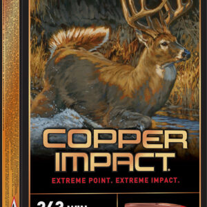 Winchester Ammo Copper Impact .243 Win 85gr Copper Extreme Point Lead Free - 20 Rounds