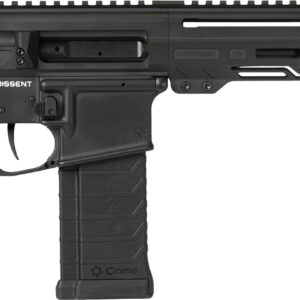 CMMG 54AA847AB Dissent 5.7x28mm 32+1 6.50", Black Cerakote Rec, OEM Grip, Picatinny Buffer Adapter, Zeroed Drop-In Single Stage Trigger
