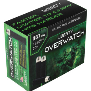 Liberty.357 MAGNUM Handgun Ammunition 70GR 20 Rounds - FAST SHIPPING-NO CREDIT CARD FEES
