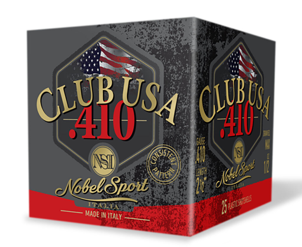 Nobel Sport ANS4126 Club USA .410 Gauge 2-1/2" #6 Shot 1/2 oz - 25 Rounds (10 Boxes per Case)