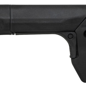 Reptilia LLC 100141 RECC E Carbine Stock Black Glass-Filled Nylon Polymer Fits SR-15/M4/AR-15