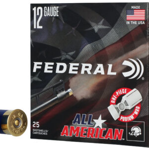 Federal Ammunition All-American 12 Gauge 2-3/4" #7.5 Shot 1-1/8 oz - 25 Rounds (10 Boxes per Case)