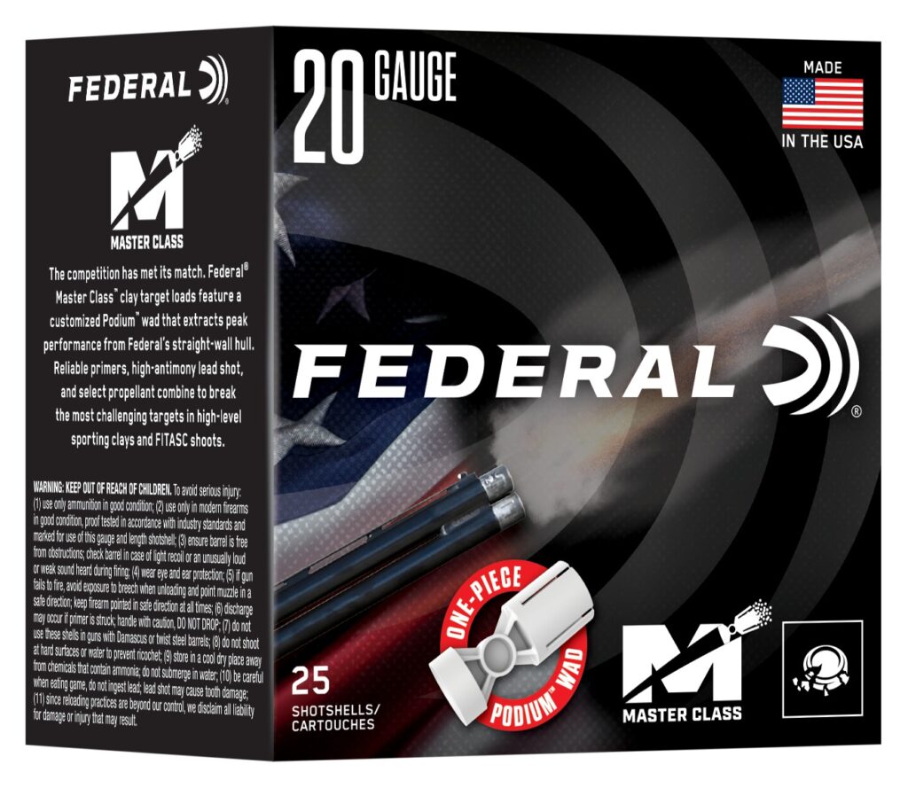 Federal MC2248 20Gauge 2.75" 7/8oz 8Shot 25 Per Box/10 Case - 25 Rounds