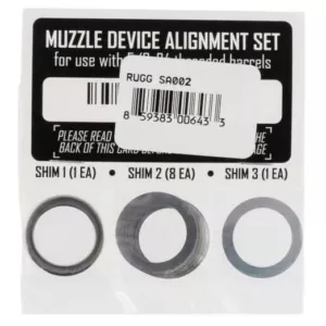 RUGGED SUPPRESSORS SHIM KIT 5/8X24
