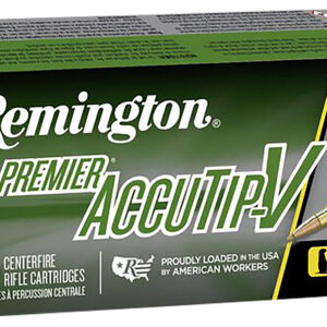 Remington Ammunition 29172 Premier Accutip-V 221RemFireball 50gr AccuTip V Boat Tail 20 Per Box/10 Case - FAST SHIPPING-NO CREDIT CARD FEES