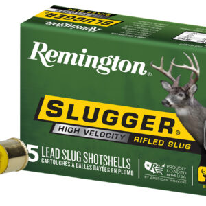 Remington Ammunition 28608 Slugger High Velocity 20 Gauge 2.75" 1/2 oz Rifled Slug Shot 5 Per Box/ 50 Cs - FAST SHIPPING-NO CREDIT CARD FEES